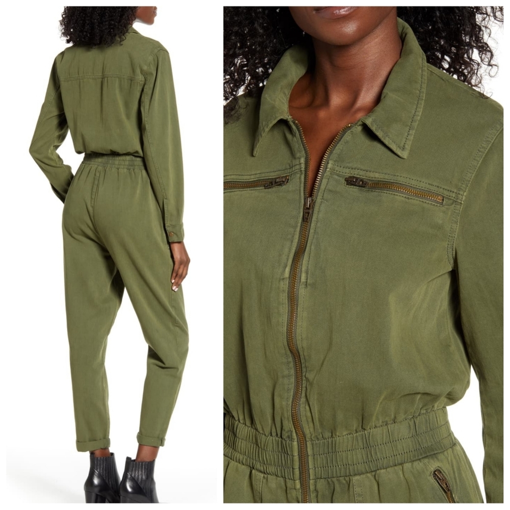 🔥XSOnly🔥Blank NYC Utility Jumpsuit - Picture 3 of 11